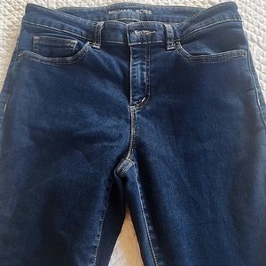 Michael Kors stretch Izzy Skinny blue jeans size 8